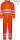 ELKA Warnschutz Regen Overall DryZone Visible 028003R Fl. orange XL