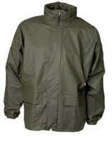 ELKA Regenschutz Jacke mit Reißverschluss und Druckknöpfen  Xtreme gelb S