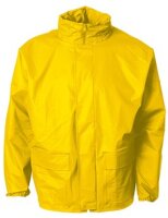 ELKA Regenschutz Jacke mit Reißverschluss und Druckknöpfen  Xtreme rot 4XL