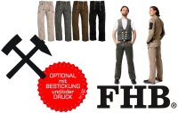 FHB Zunfthose PAUL 50008 Trenkercord ohne Schlag