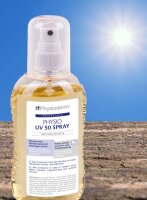 Sonnenschutzspray UV 50, 200ml Flasche, extrem wasserfest