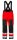 Kansas Warnschutzhose 100994 High Vis Airtech Winterhose in 4 Farben rot/schwarz S