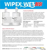 Wiederbefüllbarer Feuchttuchspender Wipex® WET Desi mit 6 Rollen Premiumtücher für z.B. die Flächendesinfektion