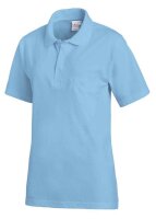 Leiber Damen und Herren Polo-Pique-Shirt 08/241 ozeanblau XXXL