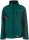 PLANAM Highline Softshell Jacke grün/schwarz/rot 3XL