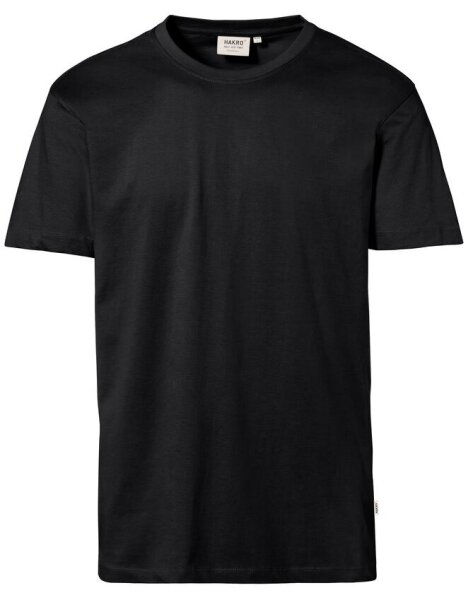 Hakro T-Shirt Classic 292 mit rundem Halsauschnitt in vielen Farben schwarz M