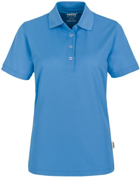 Hakro Damen Polo Shirt COOLMAX® NO. 206 malibublau M