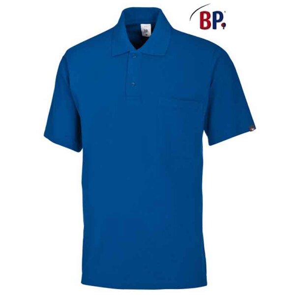 BP Poloshirt für Sie und Ihn 1612 Mischgewebe Königsblau XL