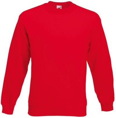 Fruit of the Loom Classic Set-In Sweatshirt Red 2XL