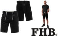 FHB Zunft-Shorts Trenkercord BERND 50033 schwarz