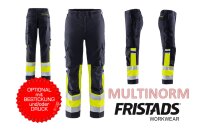 Multinorm Flamestat Fristads High Vis Stretchhose, Kl.1...