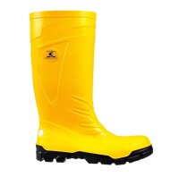Craftland RONCO PVC-Stiefel gelb S5 mit Zehenschutzkappe...