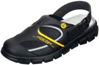 ABEBA Clog schwarz/ gelb 37343 OB