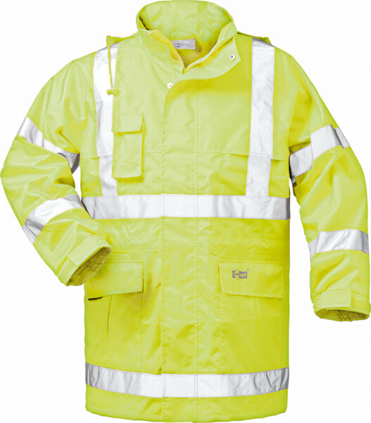 Warnschutz Regenjacke MARC gelb - Safestyle