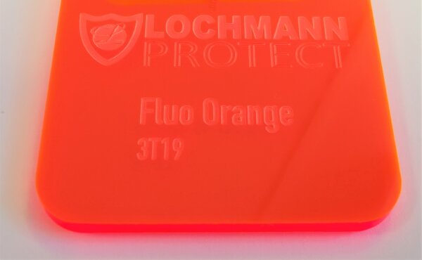 Fluo Orange transparent